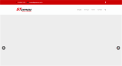 Desktop Screenshot of gtexpress.net.br